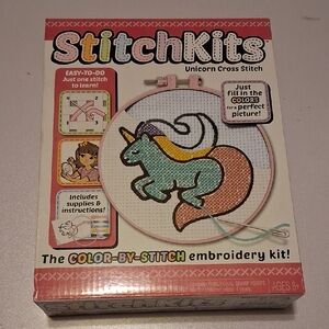 StitchKits Unicorn Cross Stitch Kit